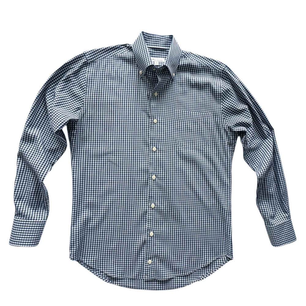 Peter Millar Navy Gingham Check Performance Fabri… - image 4